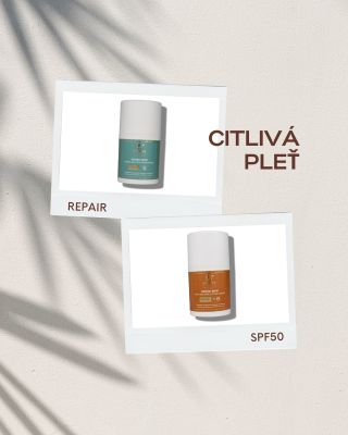 Dokonalé spojení pro citlivou pleť. Obnova + Ochrana 🌱 Dermokosmetika s červeným šafránem vyniká unikátními vlastnostmi,...